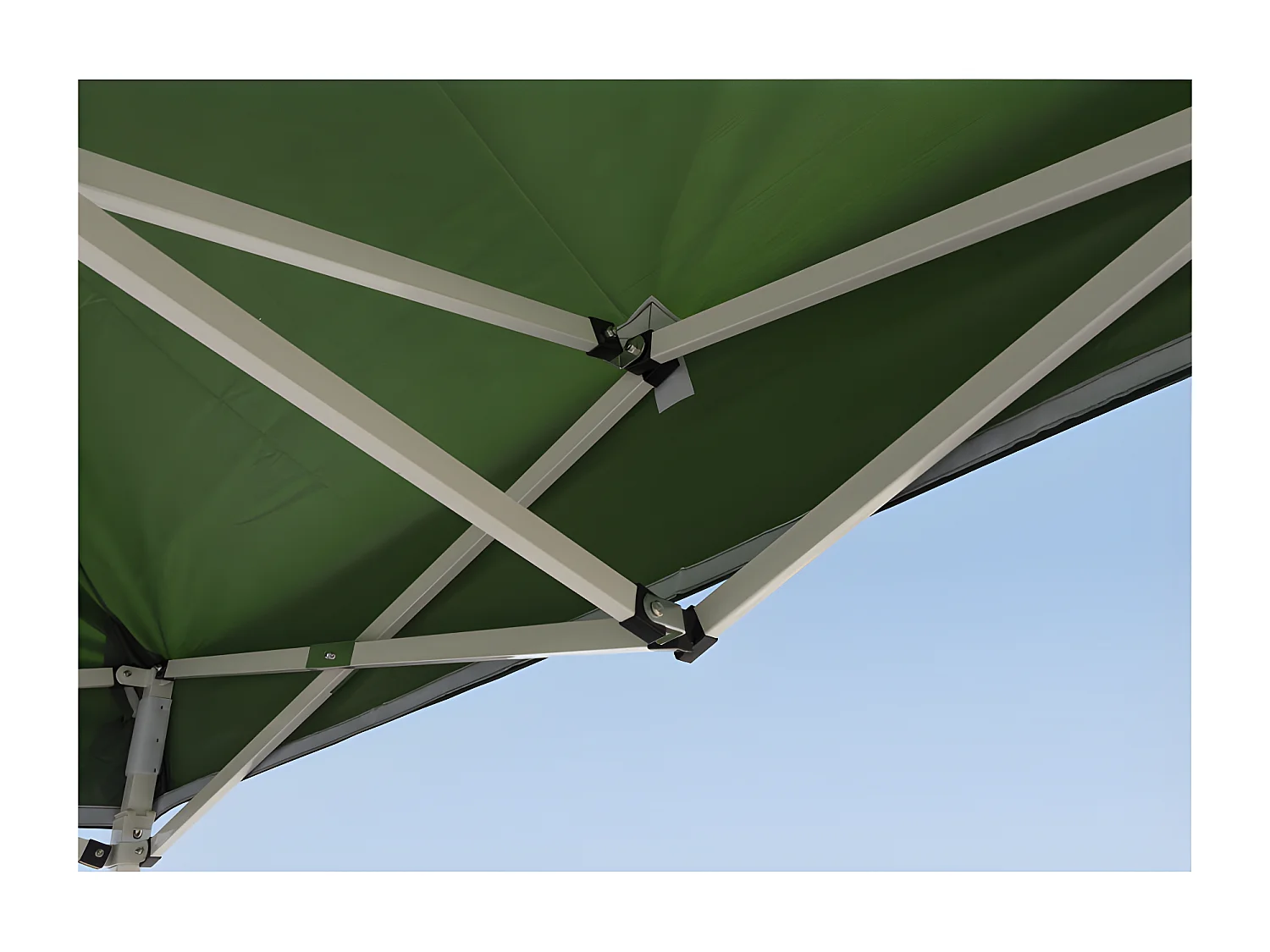 Carpa Plegable 3x2 Eco - Verde - Impermeable - Cenador ideal para Jardín, Playa, Terrazas - Disponible en varios colores