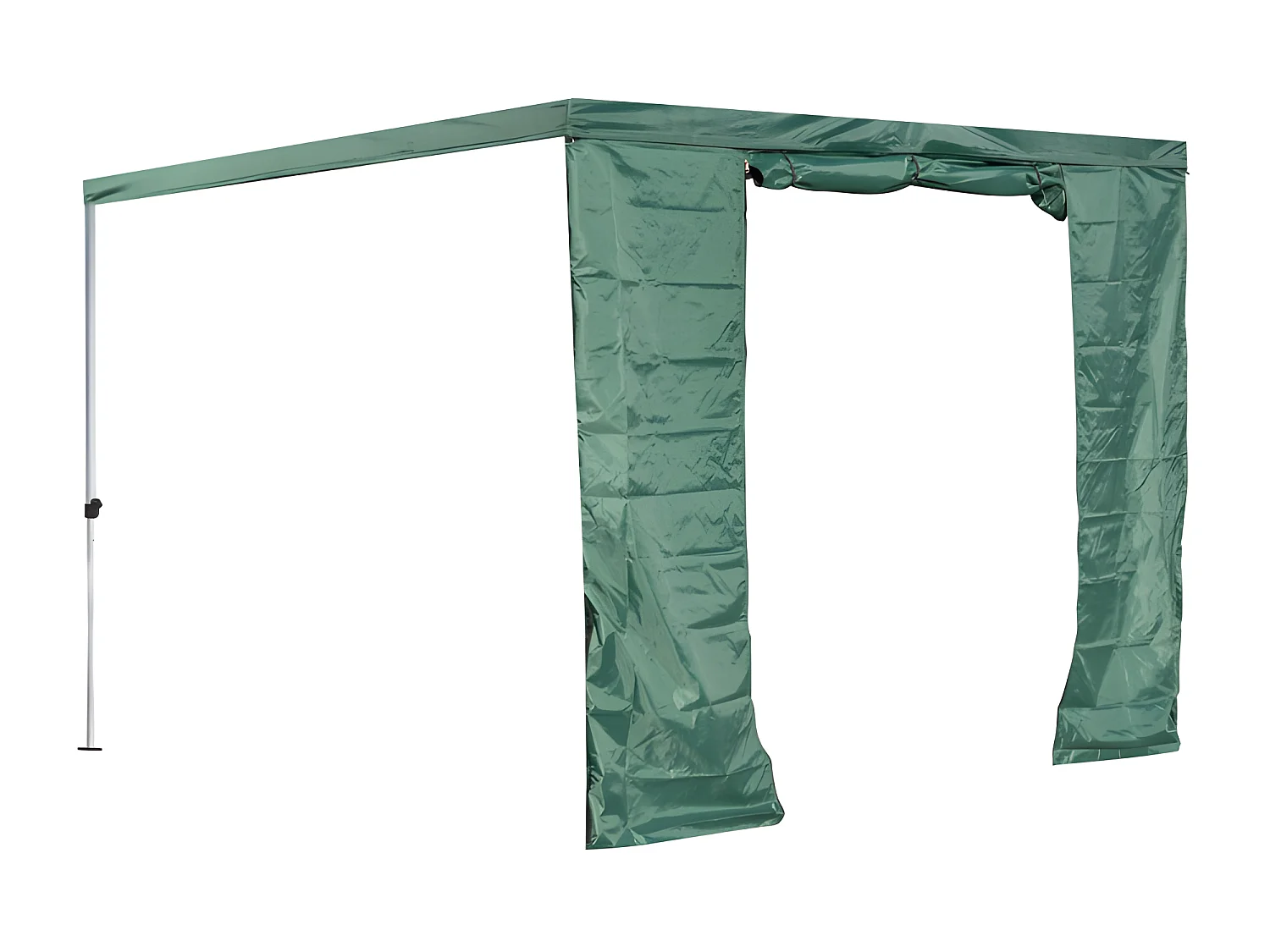 Laterales Individuales Carpas Plegables - Lateral con Puerta 3 Metros Master - Verde