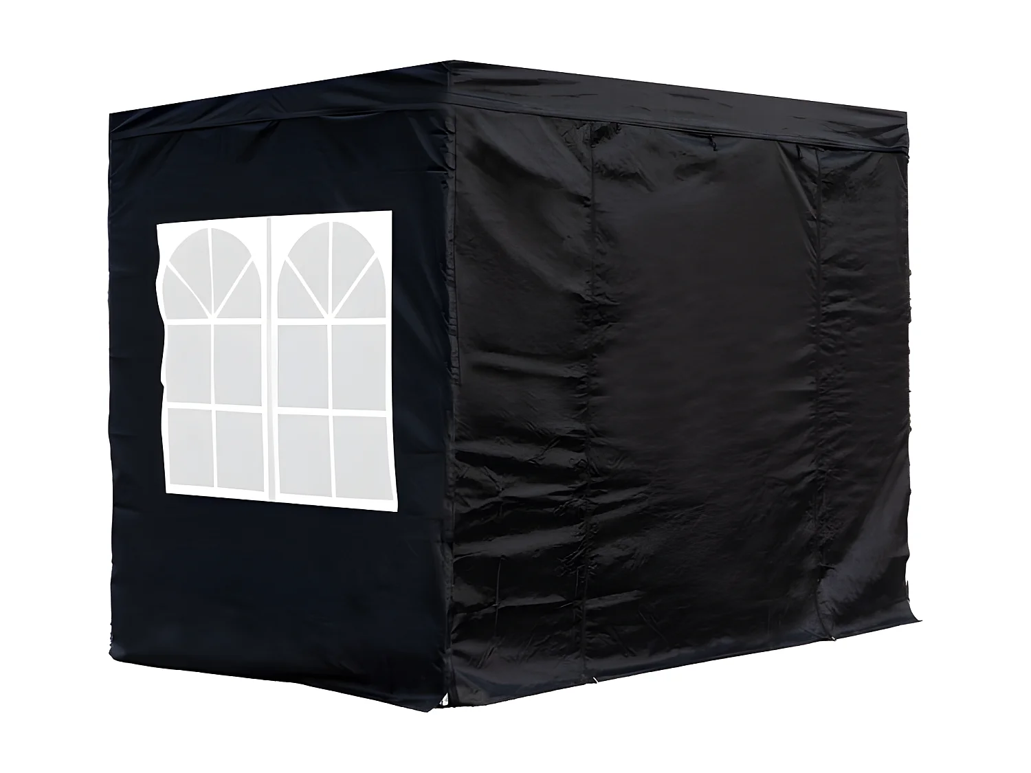 Packs Laterales Carpas Plegables - Pack 4 Laterales para Carpas 2x2 Master 2L1V1P - Negro