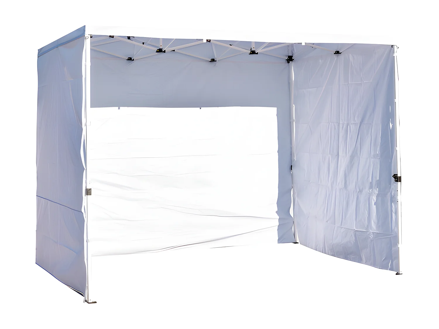 Packs Laterales Carpas Plegables - Pack 3 Laterales Lisos para Carpas 3x2 Master - Blanco