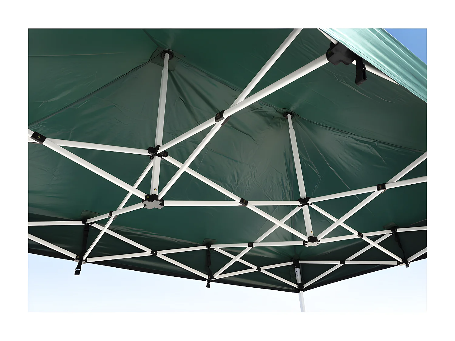 Carpa Plegable 3x2 Master - Verde - Impermeable - Cenador ideal para Camping, Eventos, Playa, Jardín