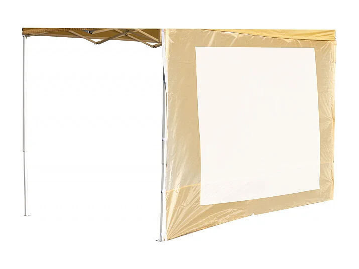 Laterales Individuales Carpas Plegables - Lateral con Ventana 3 Metros Eco - Crema