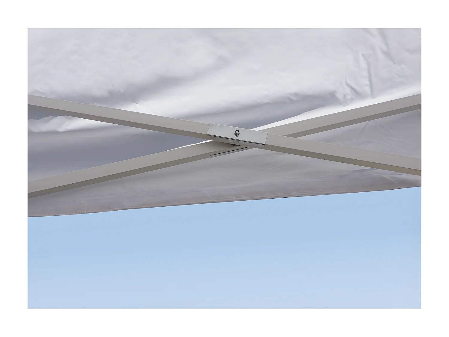 Carpa Plegable 3x2 Eco - Blanco - Impermeable - Cenador ideal para Jardín, Playa, Terrazas - Disponible en varios colores