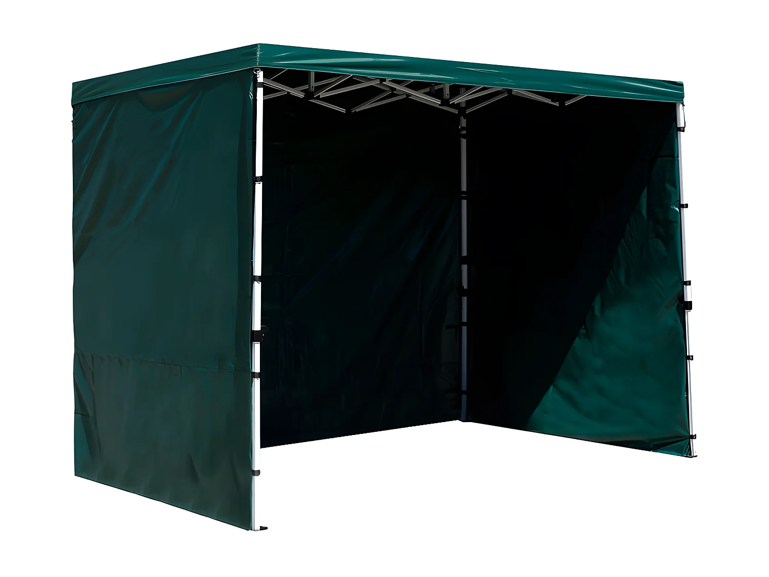 Packs Laterales Carpas Plegables - Pack 3 Laterales Lisos para Carpas 3x2 Master - Verde