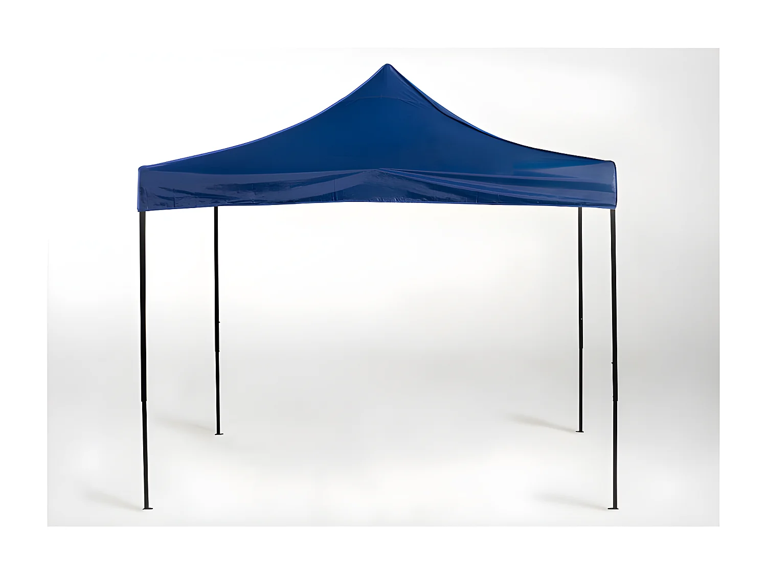 Carpa Plegable 3x3 Basic - Azul - Impermeable - Cenador ideal para Jardín, Playa, Terrazas - Disponible en varios colores