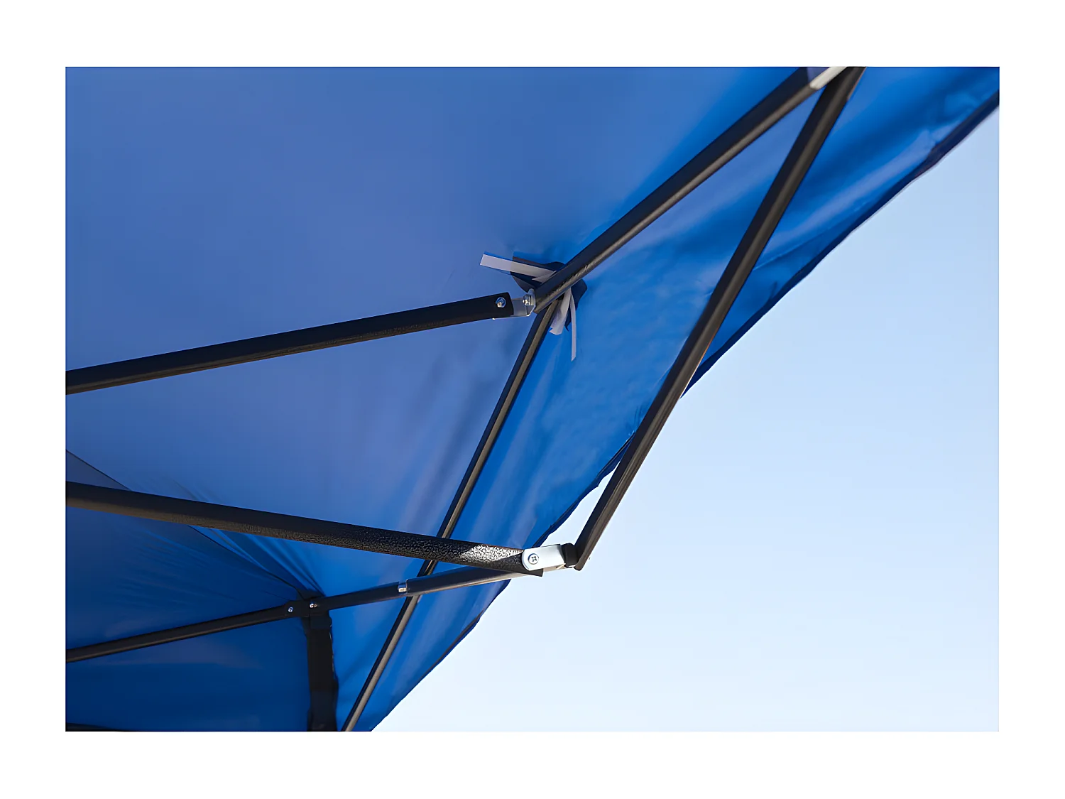 Carpa Plegable 3x3 Basic - Azul - Impermeable - Cenador ideal para Jardín, Playa, Terrazas - Disponible en varios colores