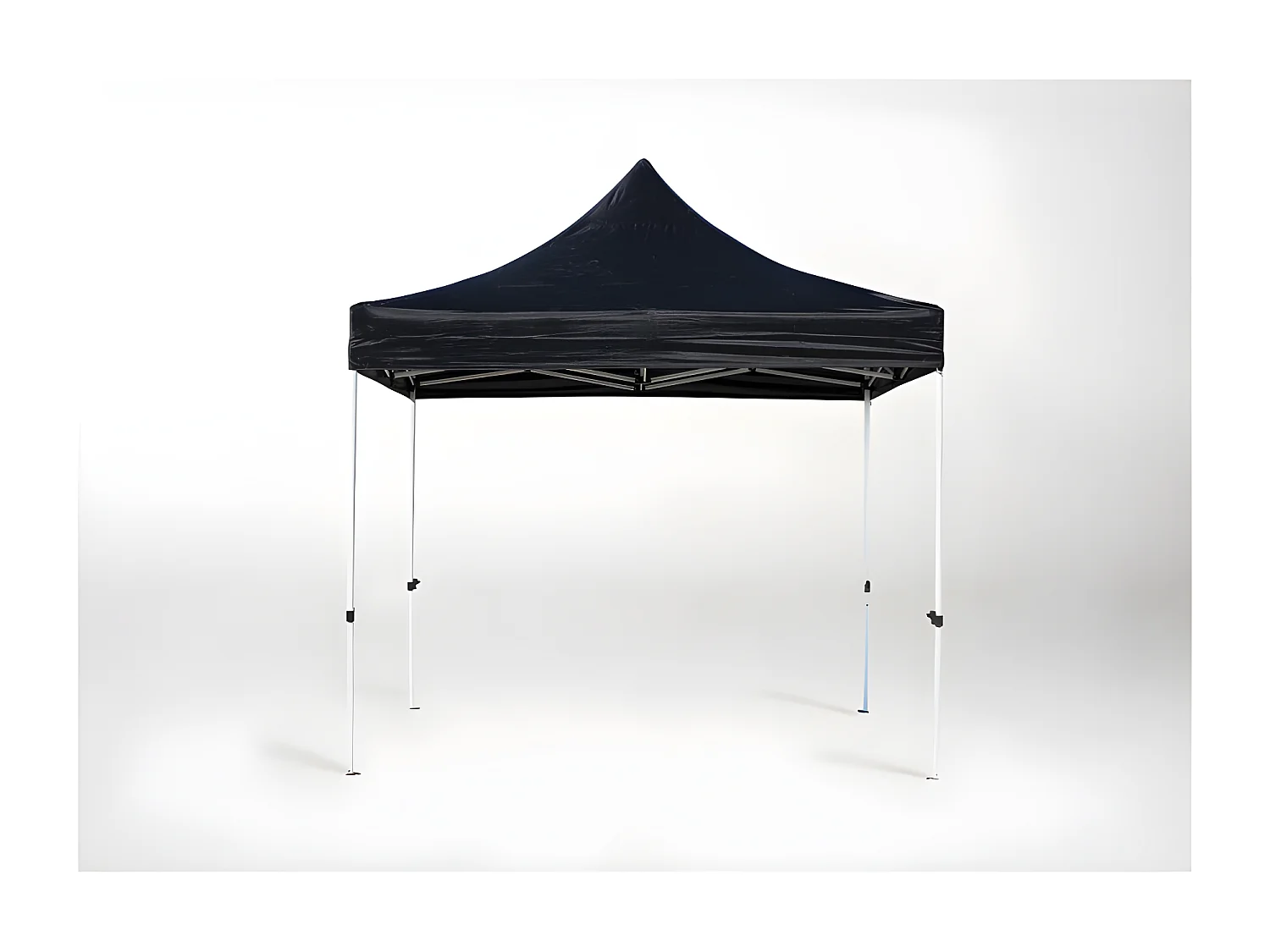 Carpa Plegable 2x2 Master - Negro - Impermeable - Cenador ideal para Camping, Eventos, Playa, Jardín