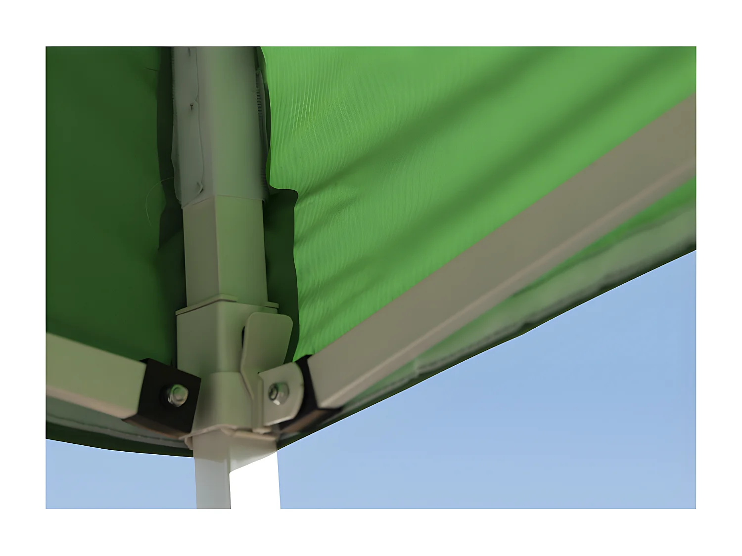 Carpa Plegable 2x2 Eco - Verde - Impermeable - Cenador ideal para Jardín, Playa, Terrazas - Disponible en varios colores