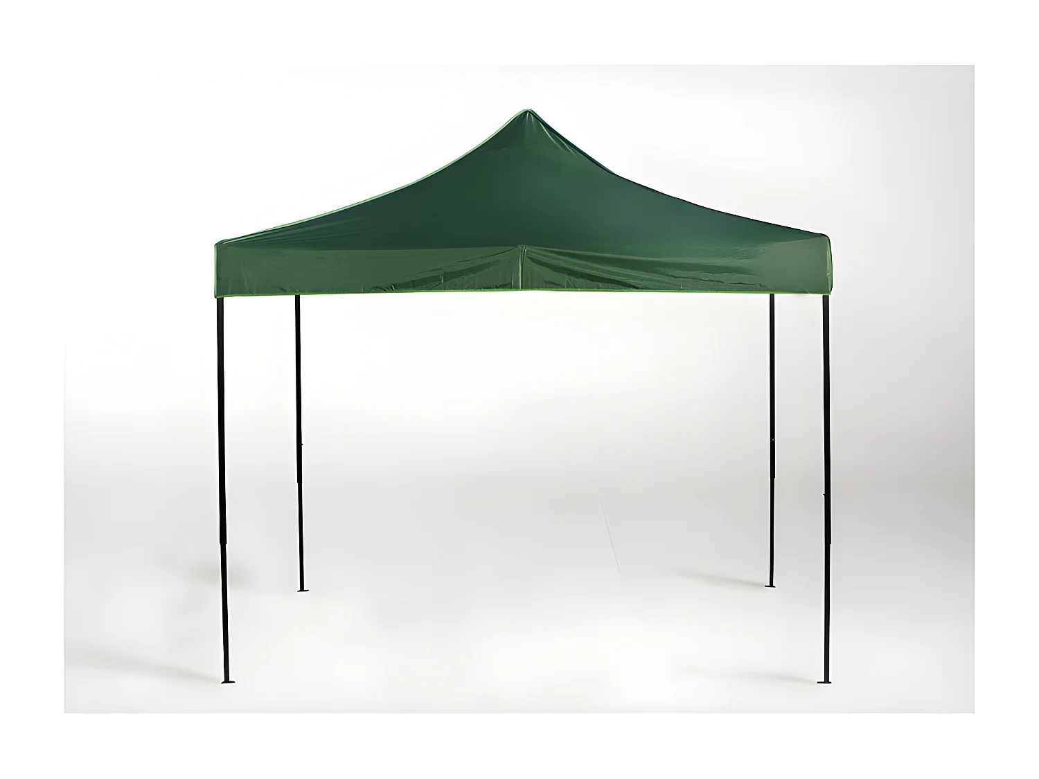 Carpa Plegable 3x3 Basic - Verde - Impermeable - Cenador ideal para Jardín, Playa, Terrazas - Disponible en varios colores