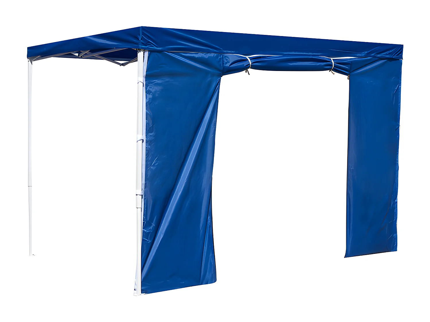 Laterales Individuales Carpas Plegables - Lateral con Puerta 2 Metros Eco - Azul