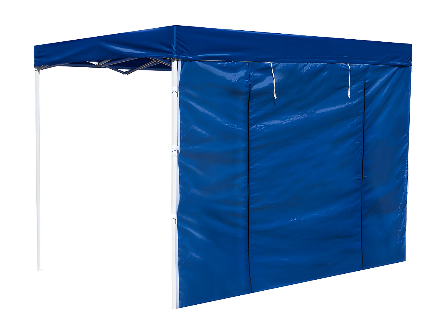 Laterales Individuales Carpas Plegables - Lateral con Puerta 2 Metros Eco - Azul