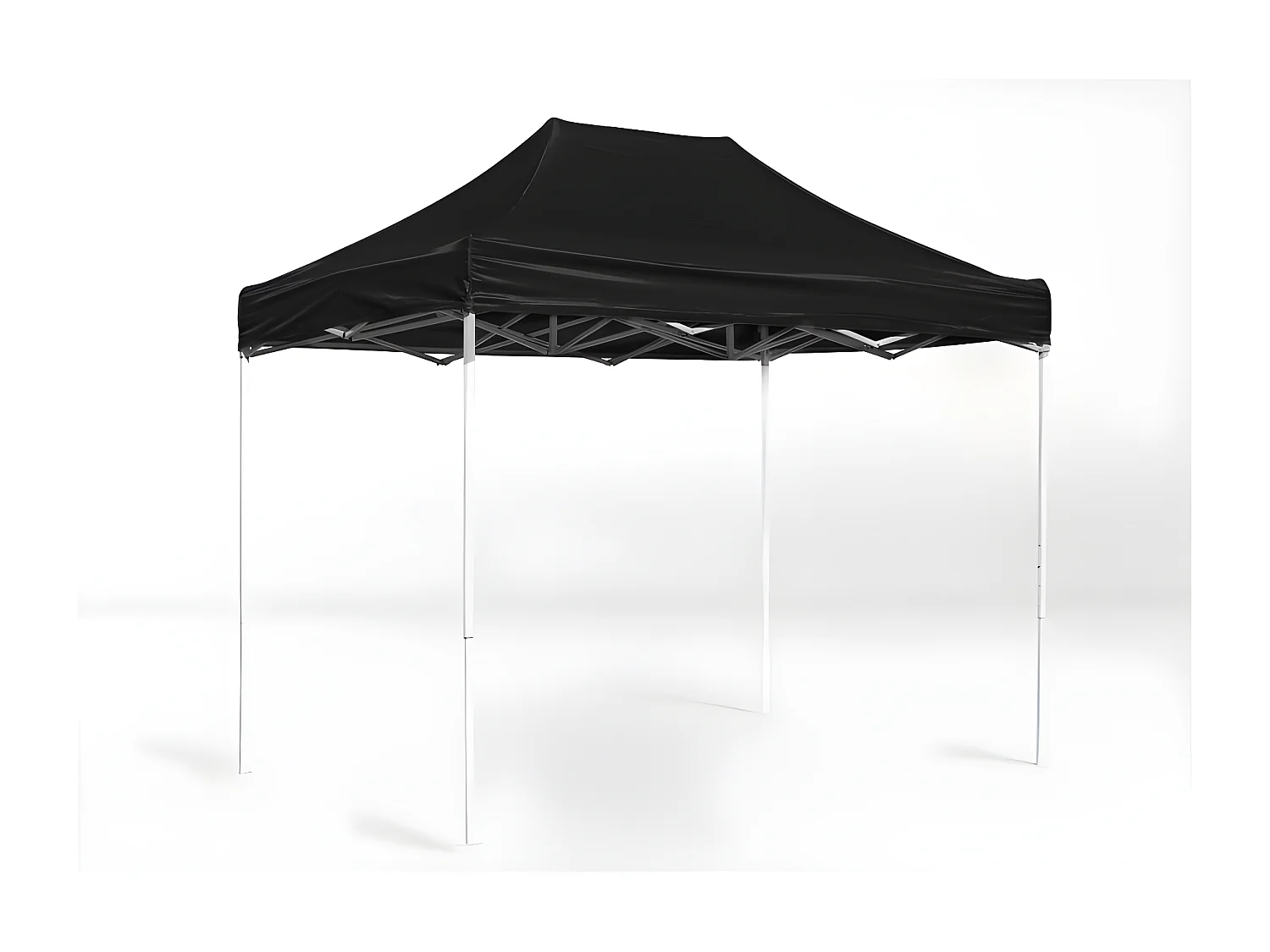 Carpa Plegable 3x2 Eco - Negro - Impermeable - Cenador ideal para Jardín, Playa, Terrazas - Disponible en varios colores