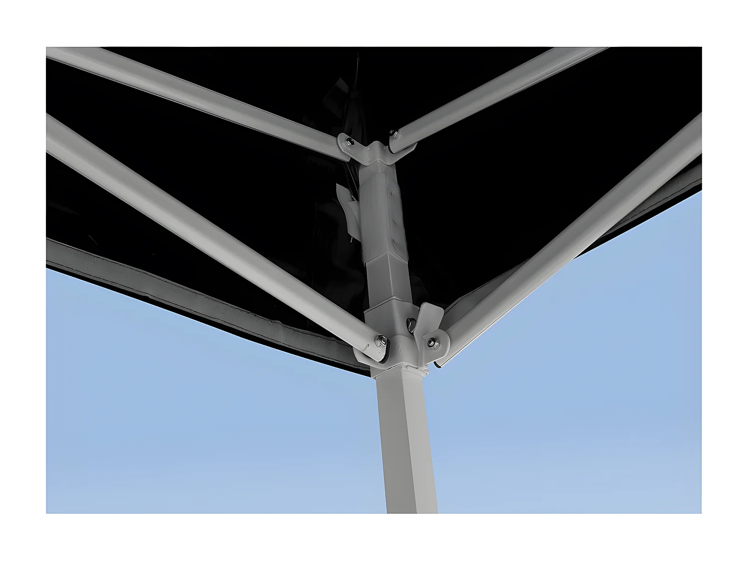 Carpa Plegable 3x2 Eco - Negro - Impermeable - Cenador ideal para Jardín, Playa, Terrazas - Disponible en varios colores