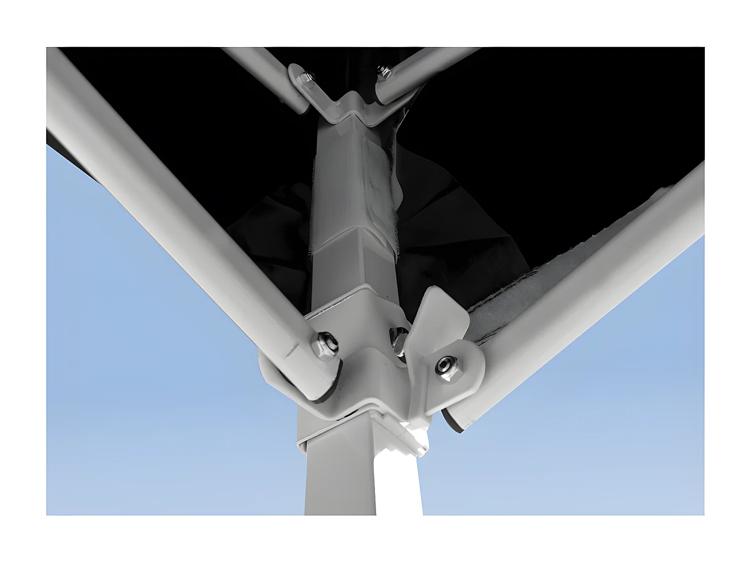 Carpa Plegable 3x2 Eco - Negro - Impermeable - Cenador ideal para Jardín, Playa, Terrazas - Disponible en varios colores