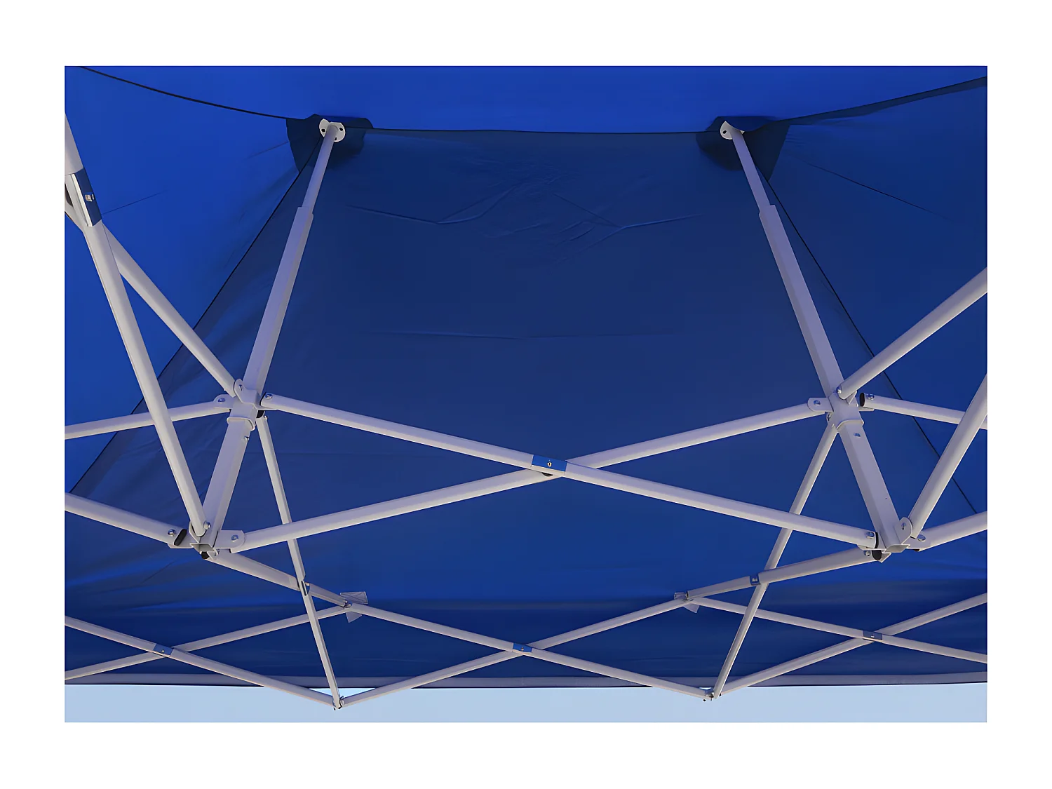 Carpa Plegable 3x2 Eco - Azul - Impermeable - Cenador ideal para Jardín, Playa, Terrazas - Disponible en varios colores