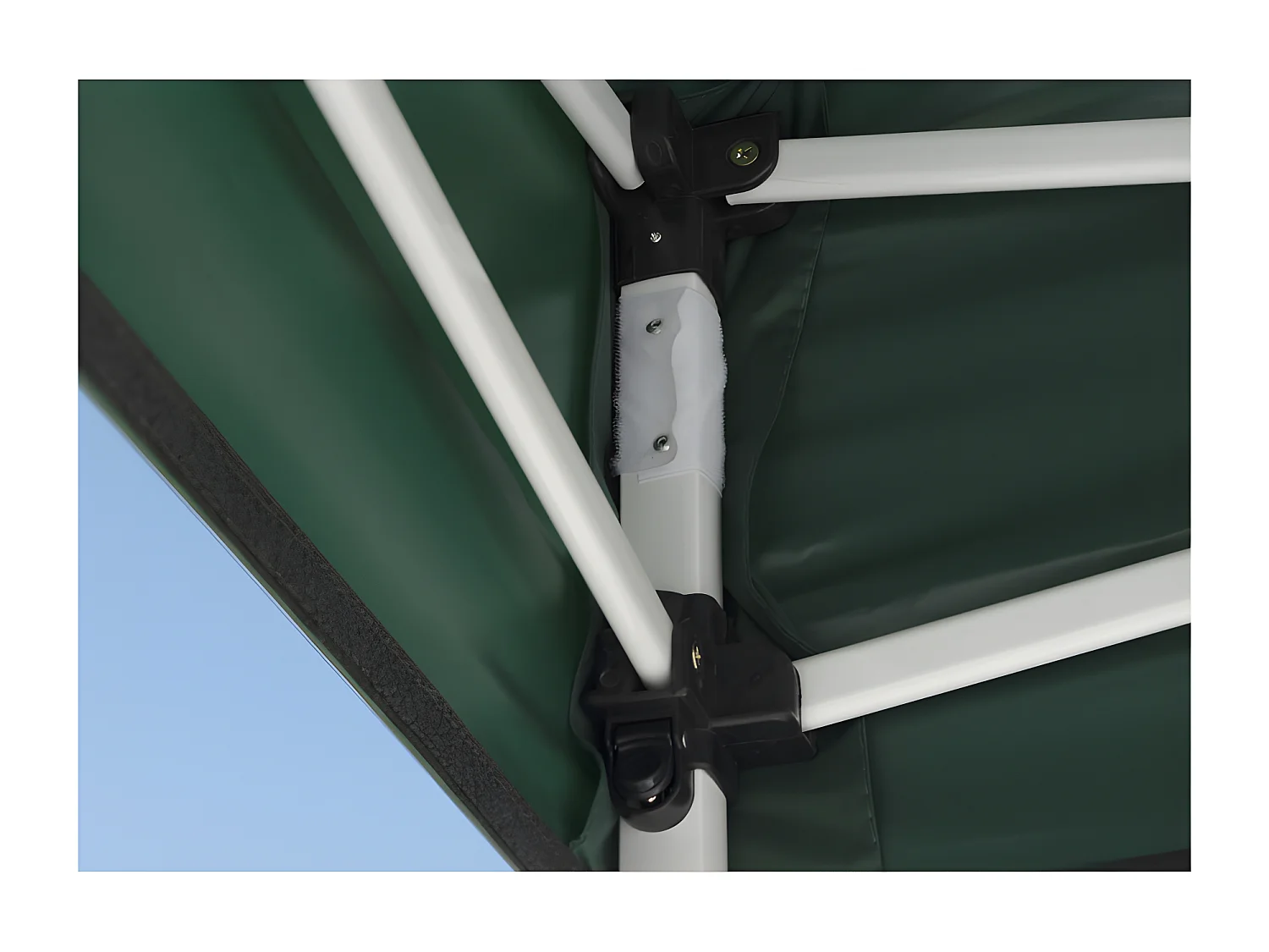 Carpa Plegable 2x2 Master - Verde - Impermeable - Cenador ideal para Camping, Eventos, Playa, Jardín