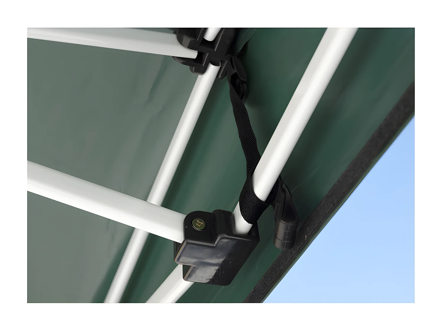 Carpa Plegable 2x2 Master - Verde - Impermeable - Cenador ideal para Camping, Eventos, Playa, Jardín