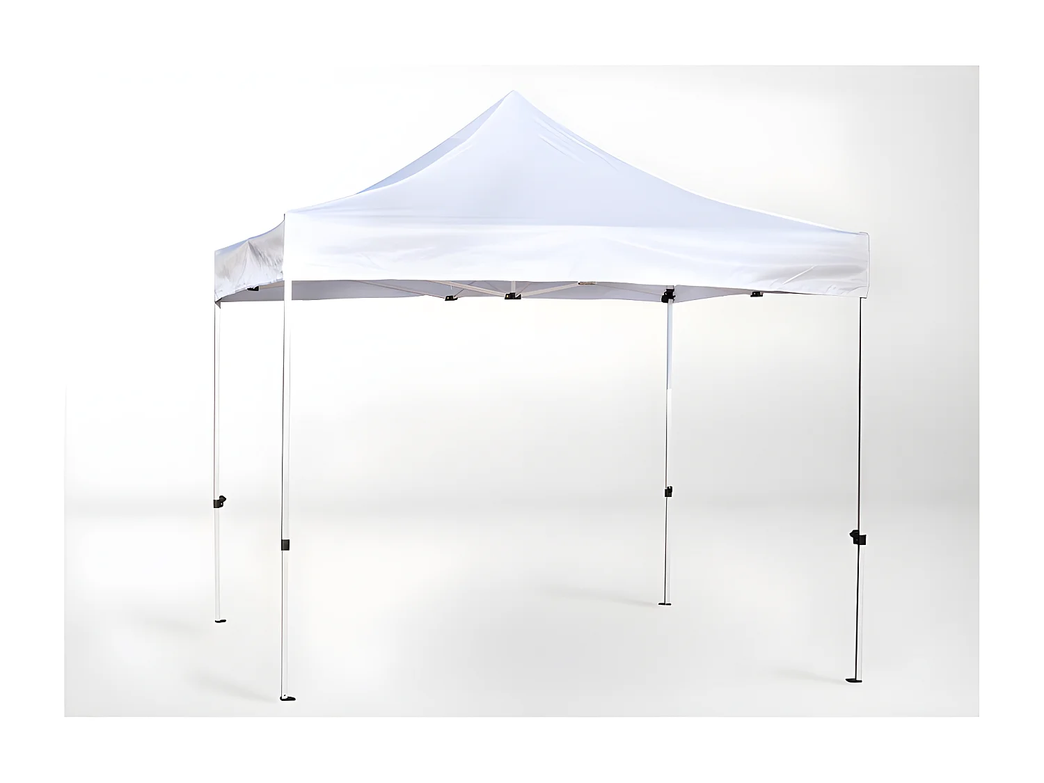 Carpa Plegable 2x2 Master - Blanco - Impermeable - Cenador ideal para Camping, Eventos, Playa, Jardín