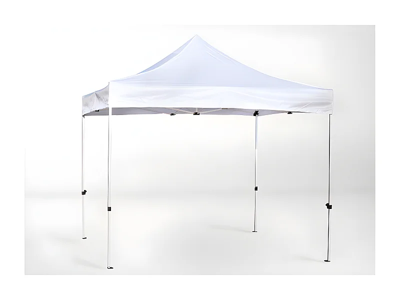 Carpa Plegable 2x2 Master - Blanco - Impermeable - Cenador ideal para Camping, Eventos, Playa, Jardín