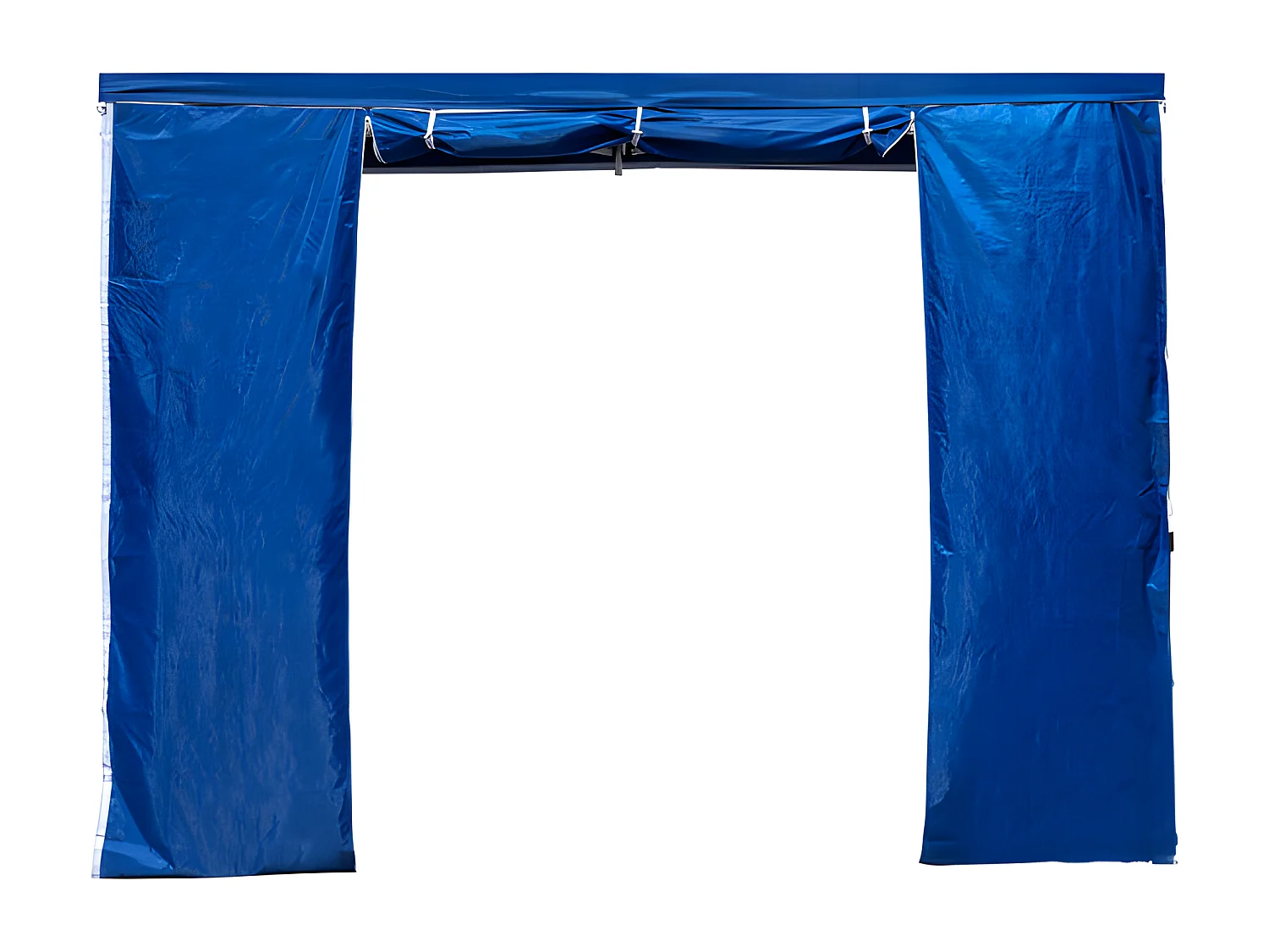 Laterales Individuales Carpas Plegables - Lateral con Puerta 3 Metros Master - Azul