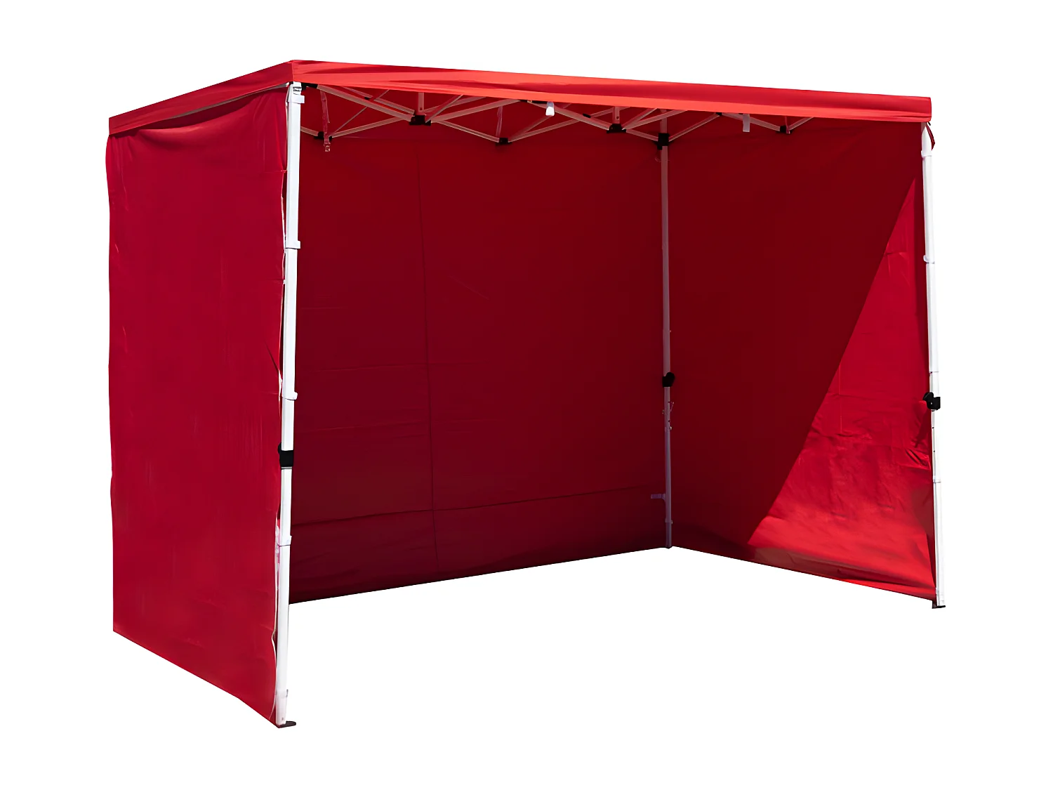 Packs Laterales Carpas Plegables - Pack 3 Laterales Lisos para Carpas 3x2 Master - Rojo