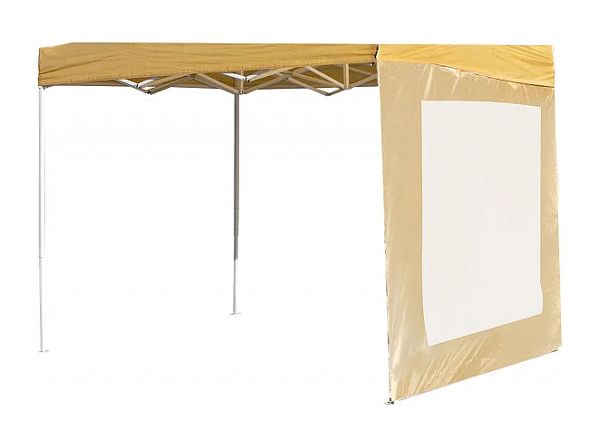 Laterales Individuales Carpas Plegables - Lateral con Ventana 2 Metros Eco - Crema