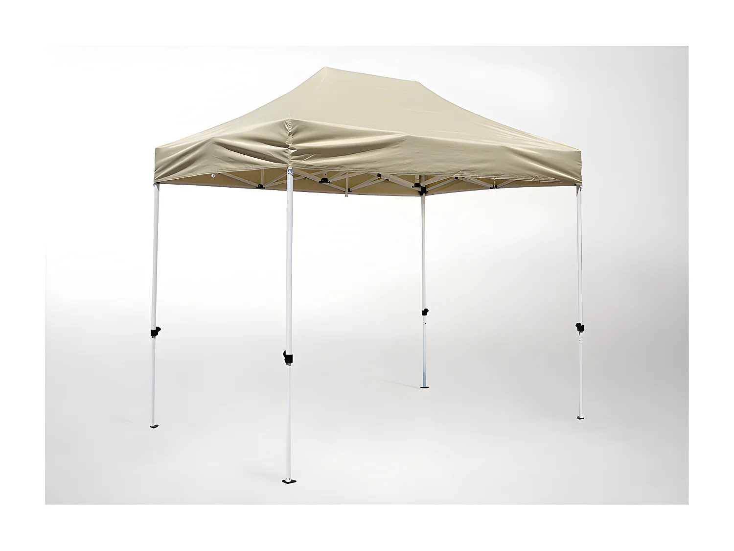 Carpa Plegable 3x2 Master - Crema - Impermeable - Cenador ideal para Camping, Eventos, Playa, Jardín
