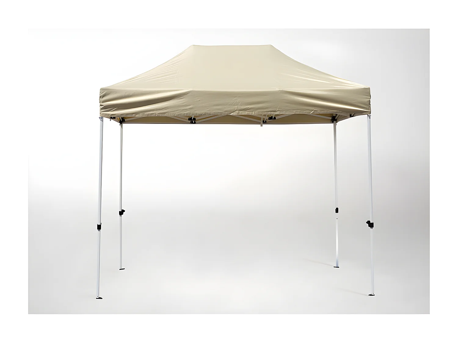 Carpa Plegable 3x2 Master - Crema - Impermeable - Cenador ideal para Camping, Eventos, Playa, Jardín
