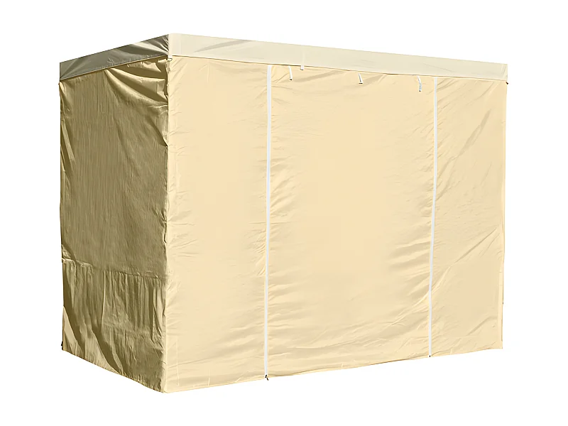 Packs Laterales Carpas Plegables - Pack 4 Laterales para Carpas 3x3 Master 3L1P - Crema