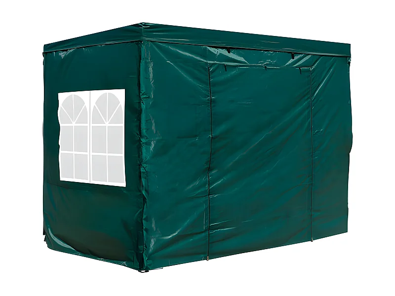 Packs Laterales Carpas Plegables - Pack 4 Laterales para Carpas 2x2 Master 2L1V1P - Verde