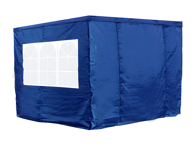 Packs Laterales Carpas Plegables - Pack 4 Laterales para Carpas 3x3 Master 2L1V1P - Azul