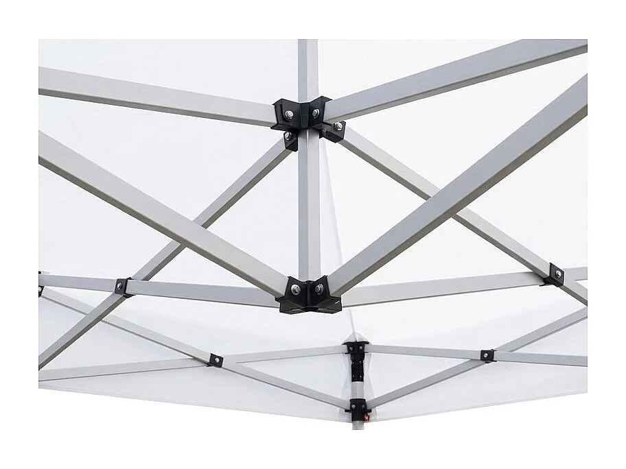 Carpa Plegable 2x2 Eco - Blanco - Impermeable - Cenador ideal para Jardín, Playa, Terrazas - Disponible en varios colores