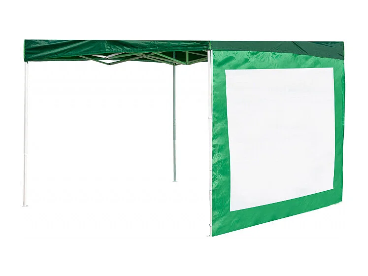 Laterales Individuales Carpas Plegables - Lateral con Ventana 3 Metros Eco - Verde