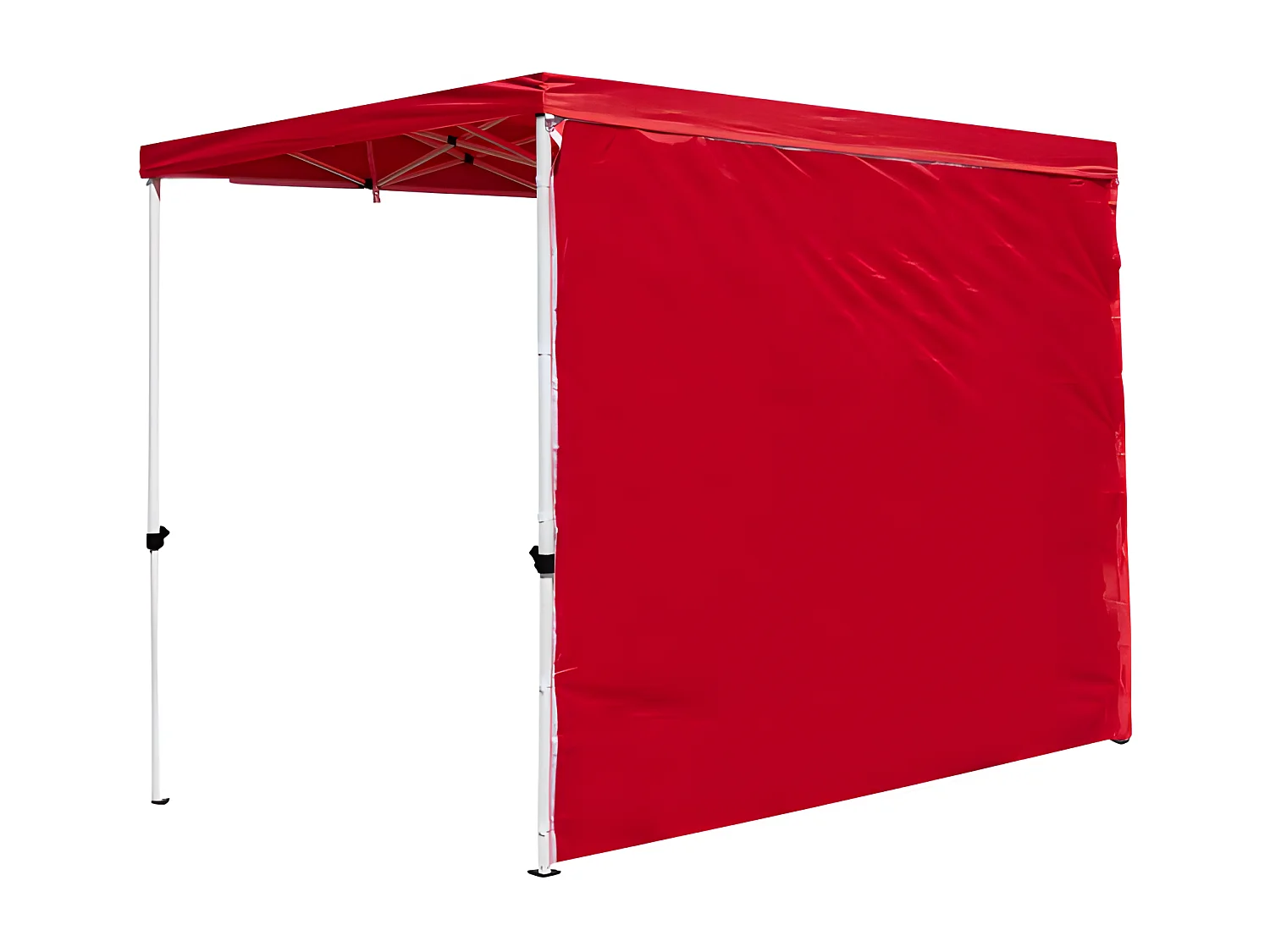 Laterales Individuales Carpas Plegables - Lateral Liso 3 Metros Master para Carpas 3x2 - Rojo
