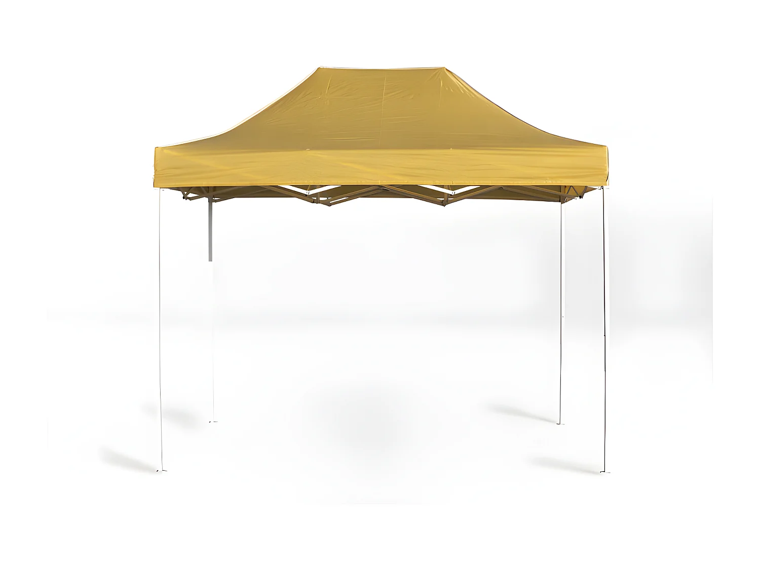 Carpa Plegable 3x2 Eco - Crema - Impermeable - Cenador ideal para Jardín, Playa, Terrazas - Disponible en varios colores