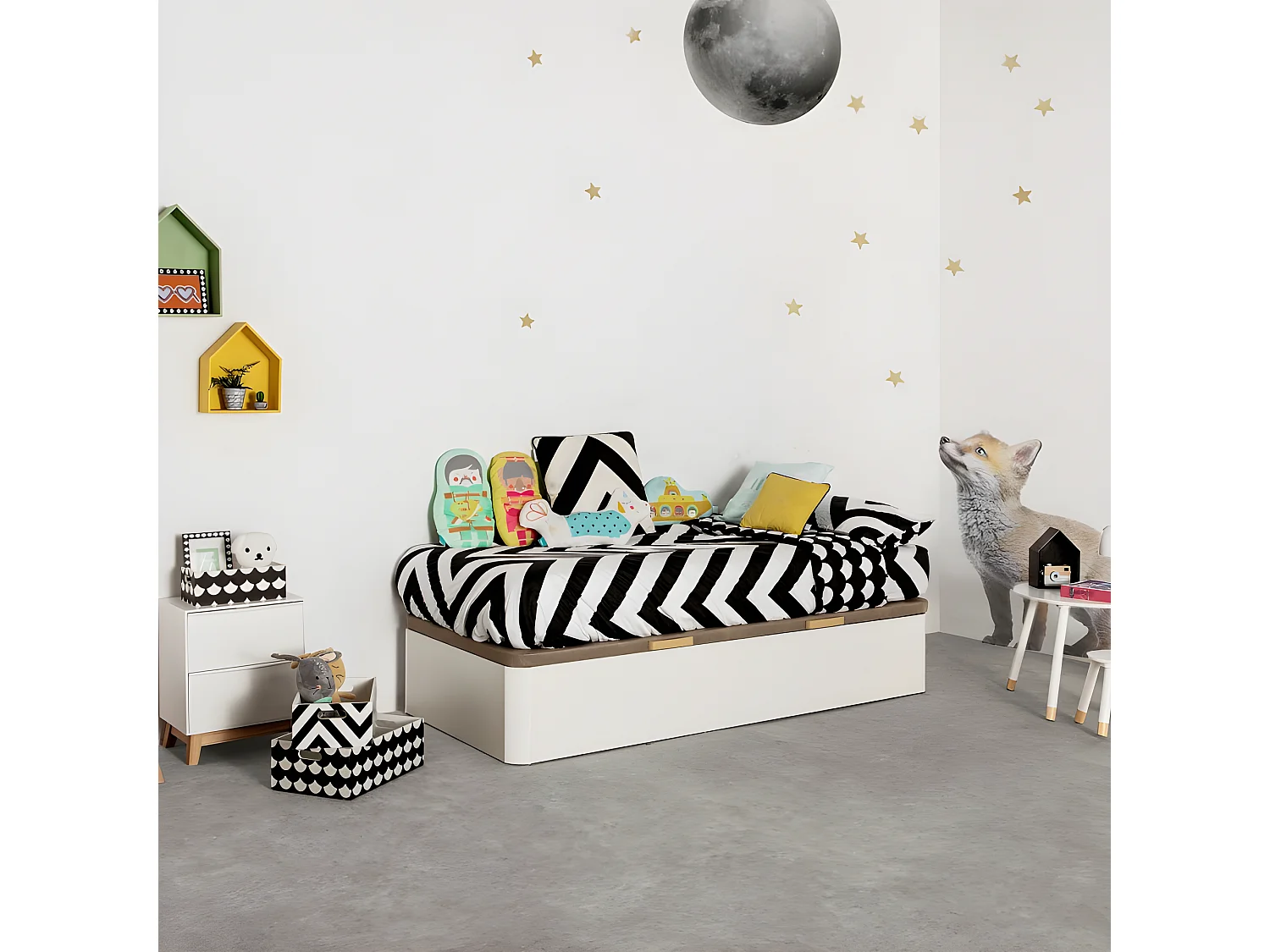 Cuscino cotone giallo 30x40 cm