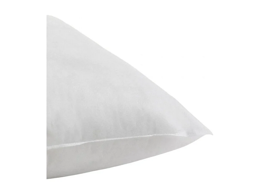 Enchimento de almofada quadrada de branco 70x70cm