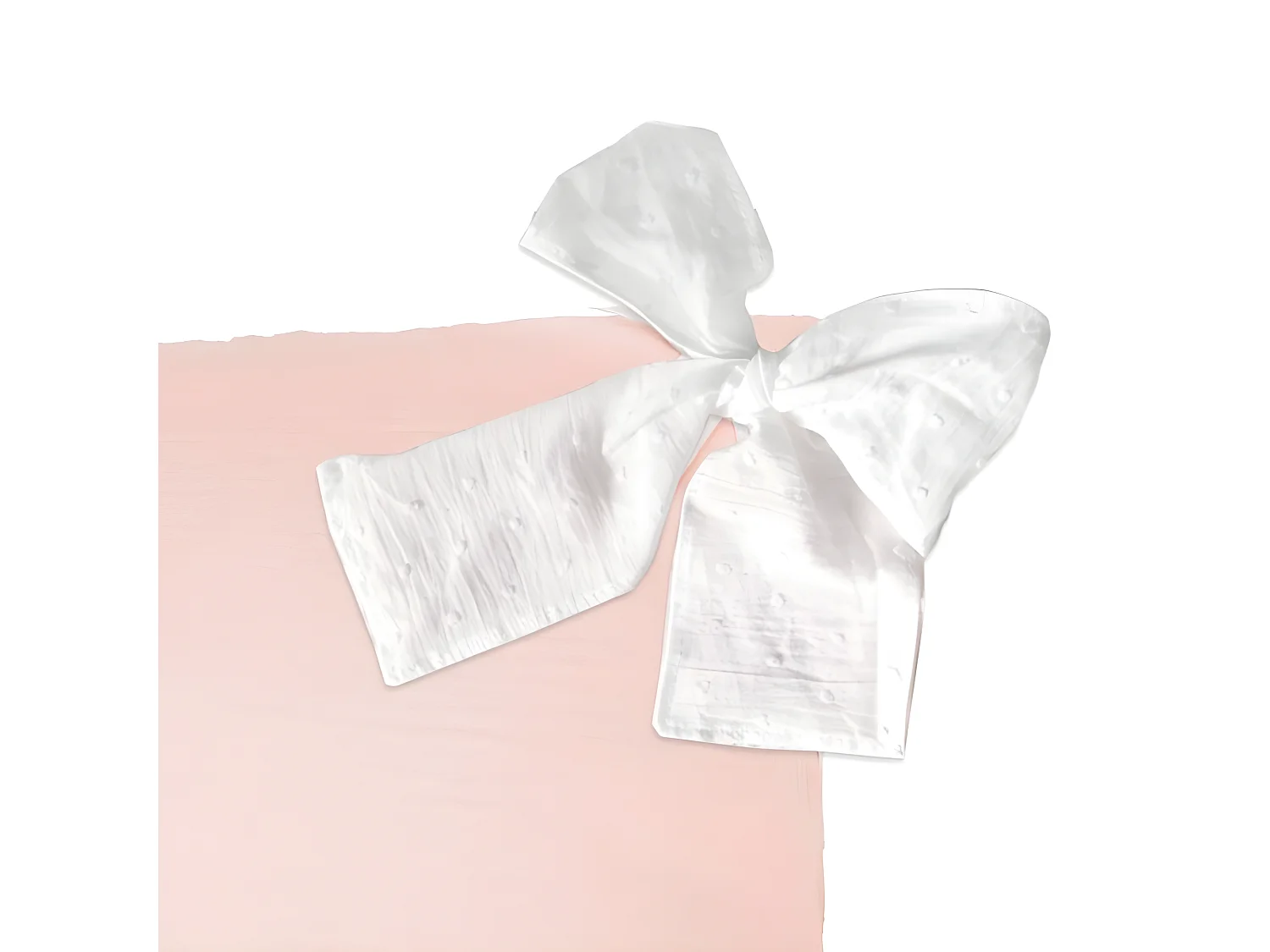 Capa de almofada de algodão rosa 40x40cm