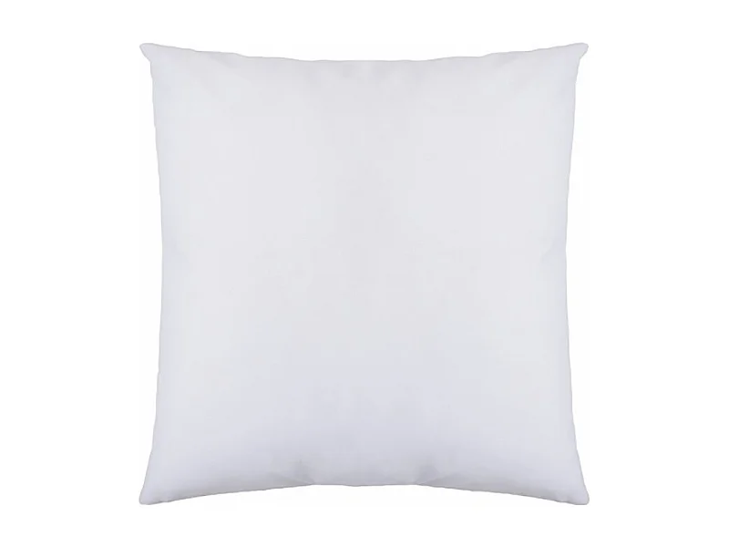 Rembourrage de coussin carré polyester blanc 65x65cm