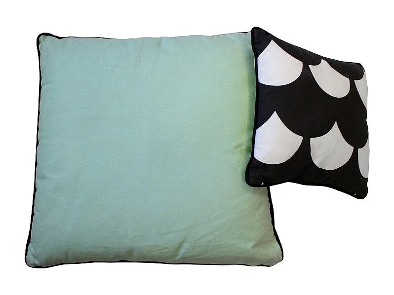 Cojines set de 2 algodón multicolor 30x30/50x50cm