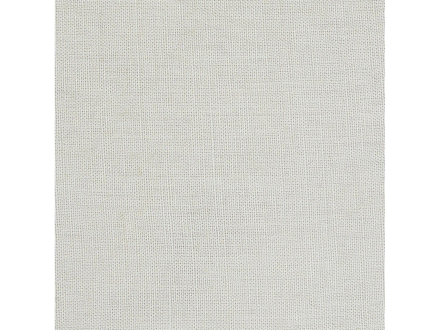 Set of 2 Decorative Cushions SASSAFRAS Linen 30 x 45 cm Off-White Solid