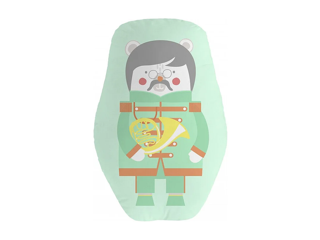 Cuscino cotone verde 30x40cm