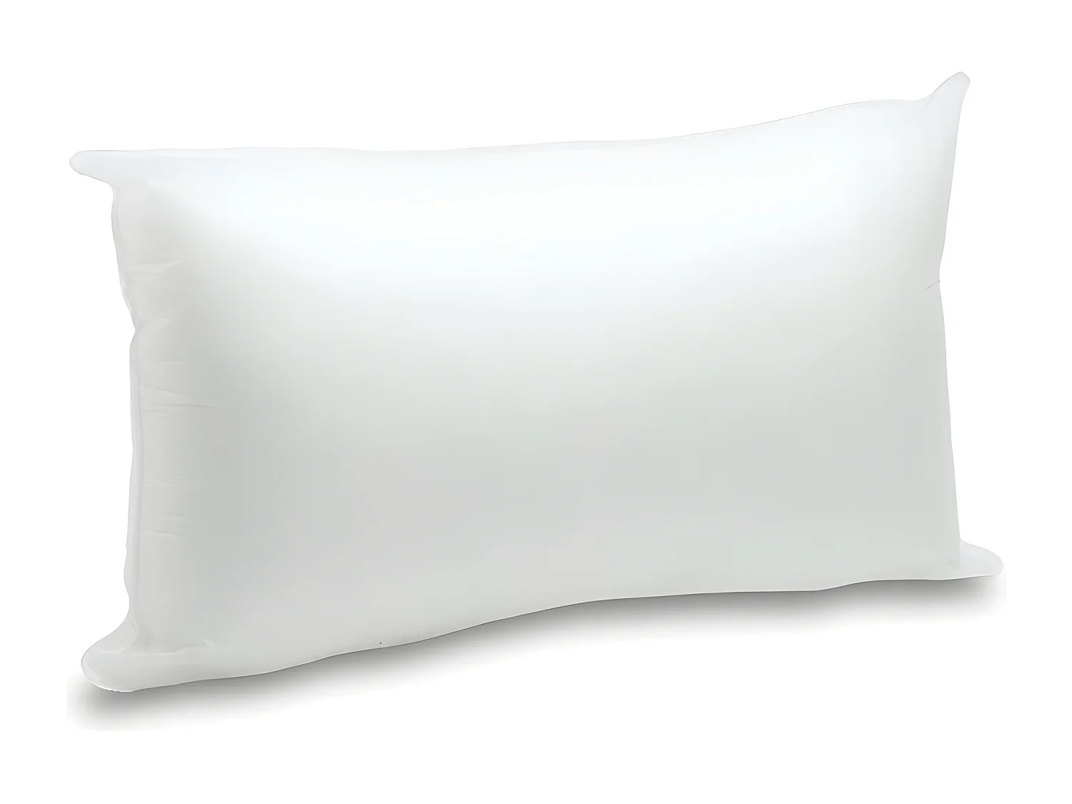 Enchimento de almofada retangular em poliéster branco 50x70cm