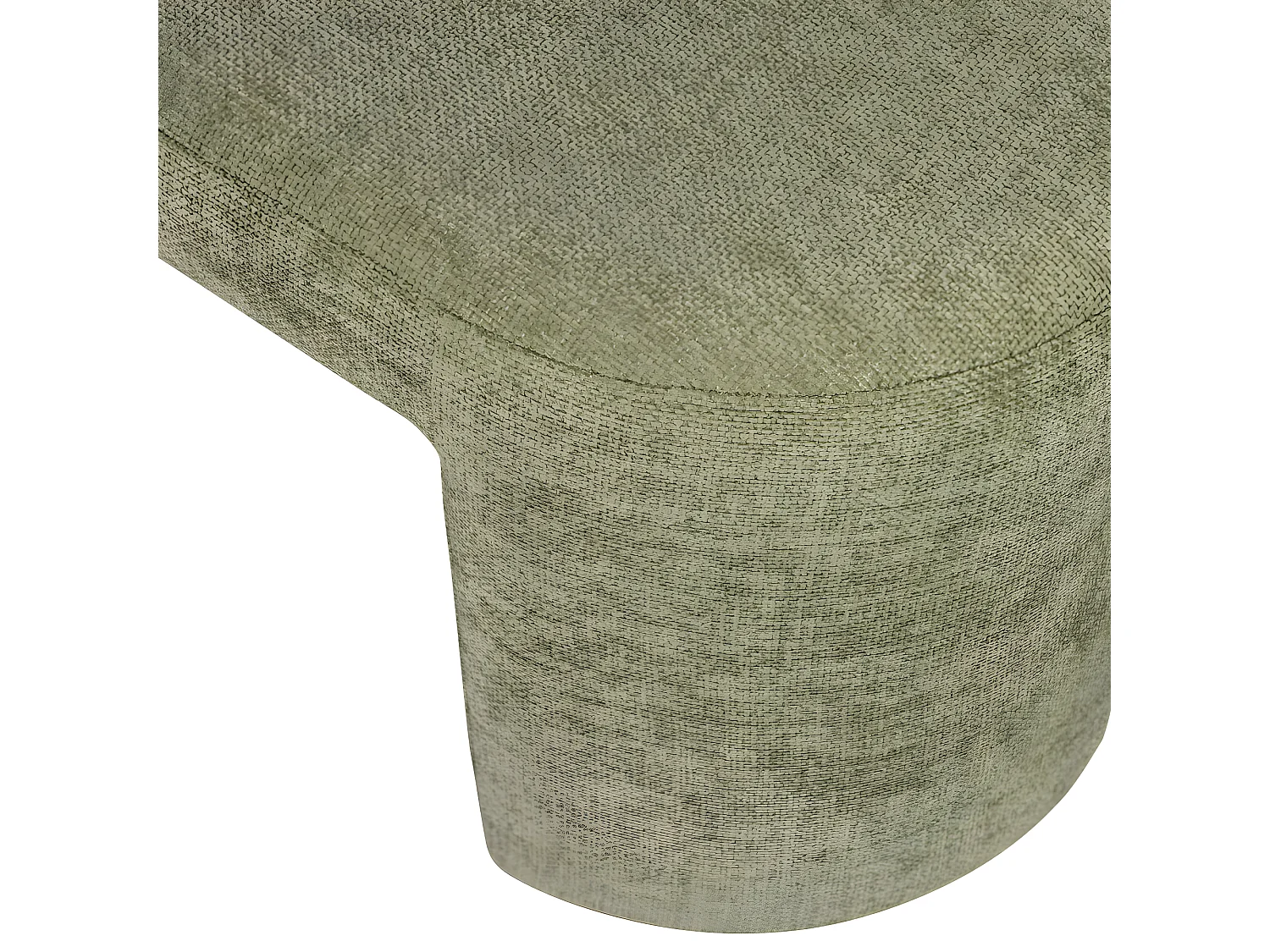 Jacob - Banc en tissu L130cm - Vert