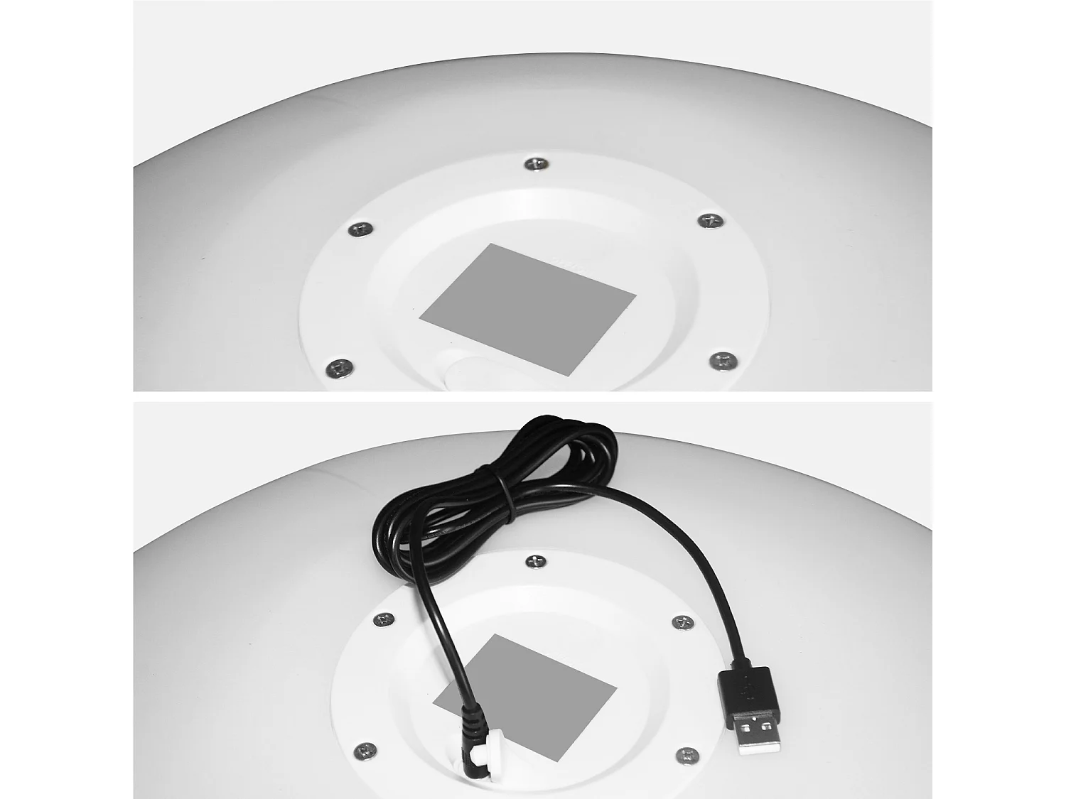 Boule LED 60cm - Sphère décorative lumineuse. 16 couleurs. Ø 60cm. chargeur câble usb (fourni)