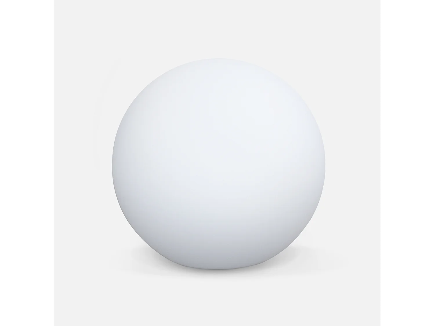 Boule LED 30cm – Sphère décorative lumineuse. Ø30cm. blanc chaud. commande à distance