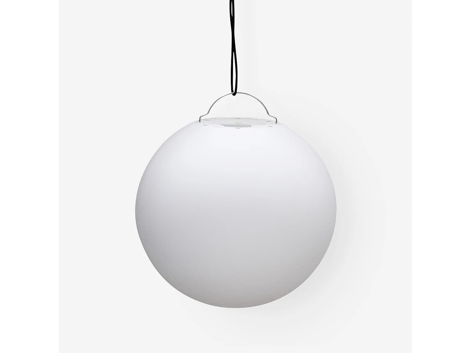 Boule LED 30cm – Sphère décorative lumineuse. Ø30cm. blanc chaud. commande à distance