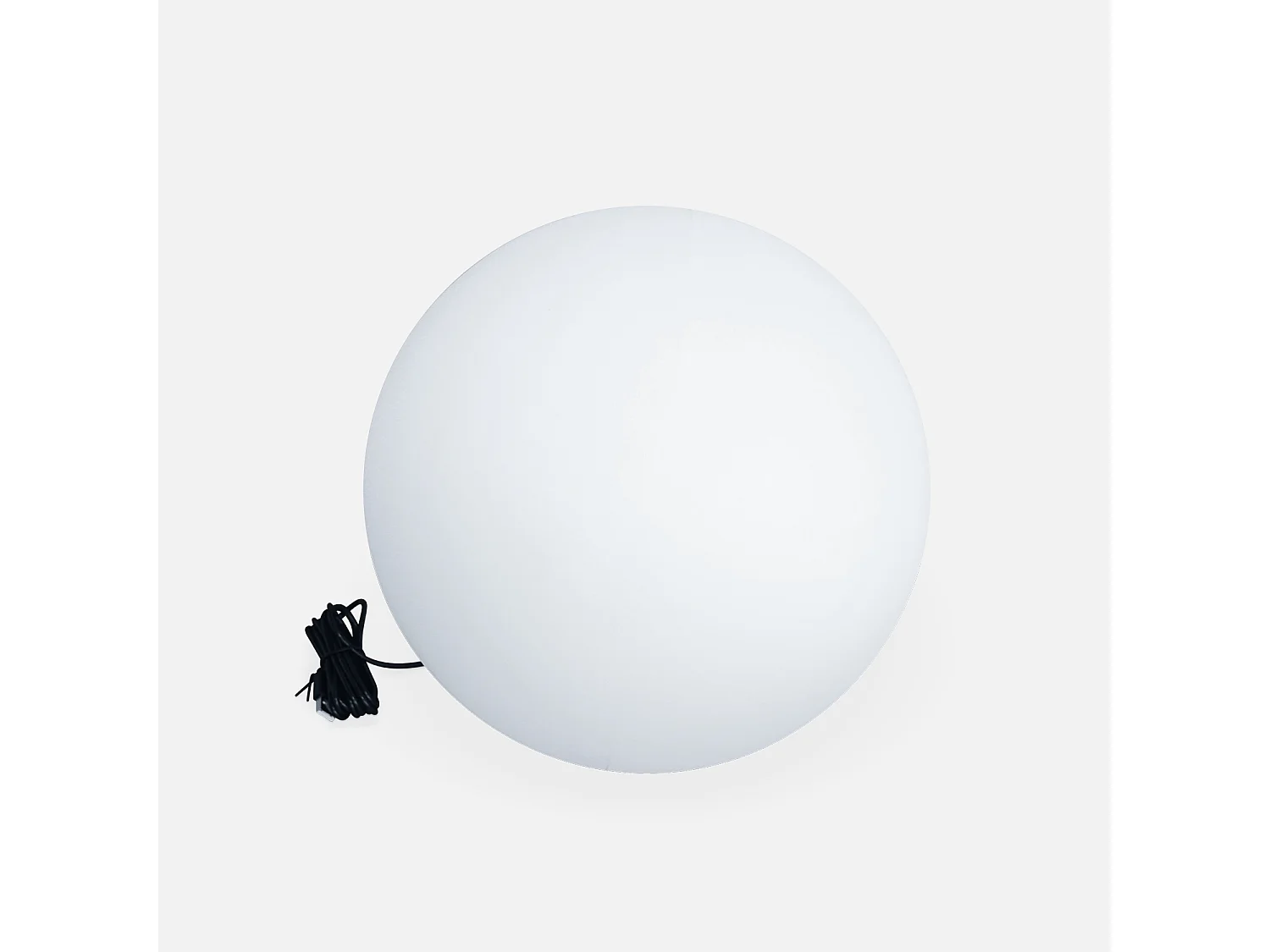 Lampada a sfera led luce bianca con batteria ricaricabile