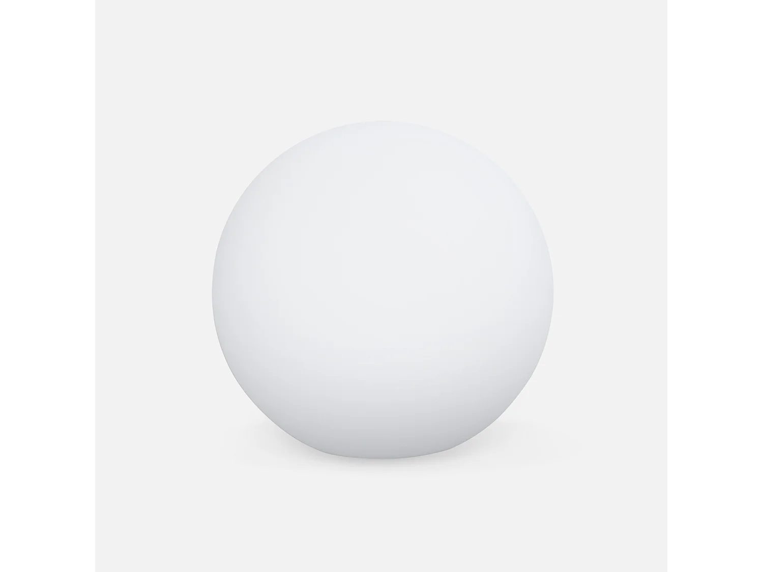 Lampada a sfera led luce bianca con batteria ricaricabile