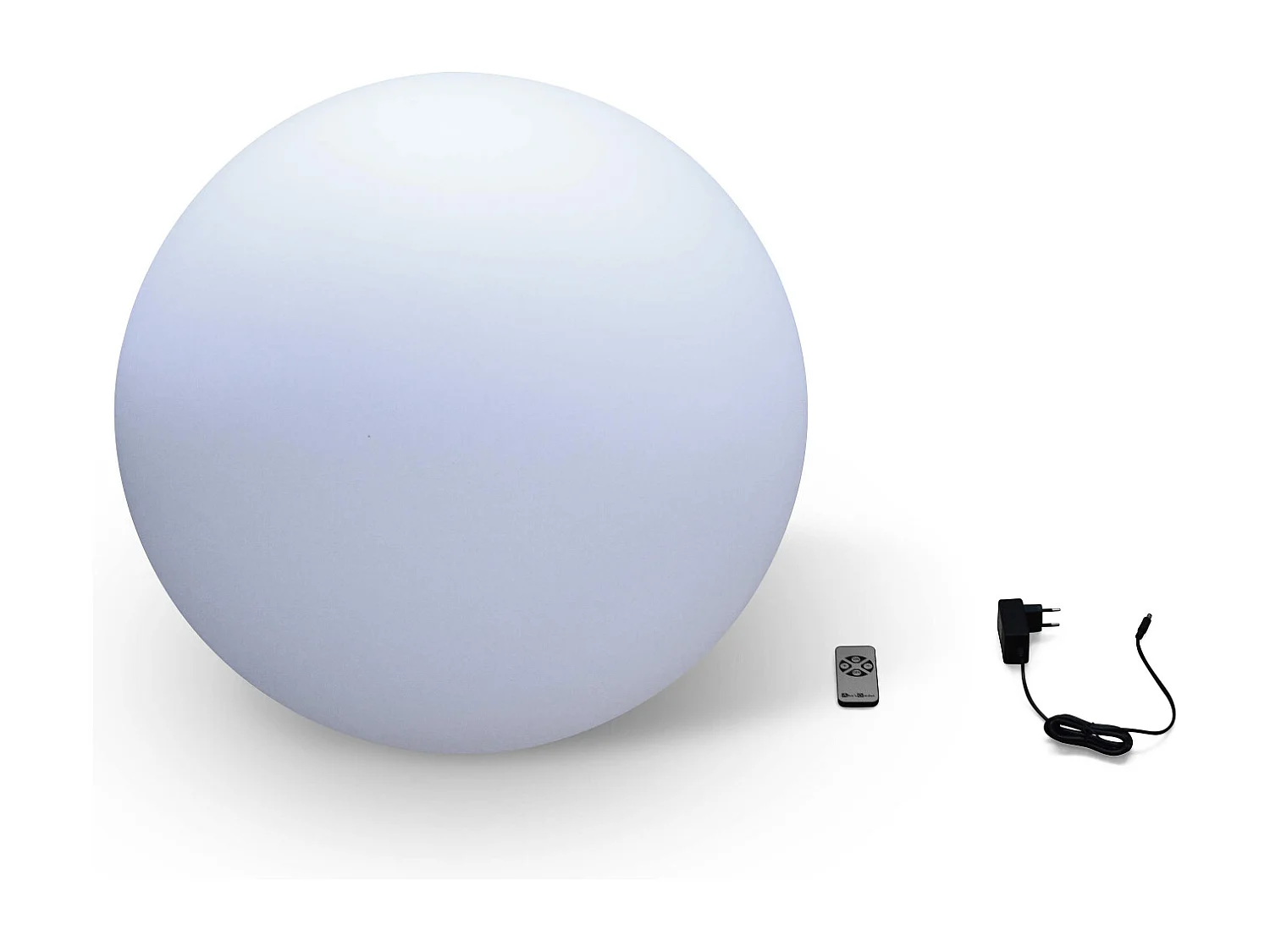 Lampada a sfera led luce bianca con batteria ricaricabile